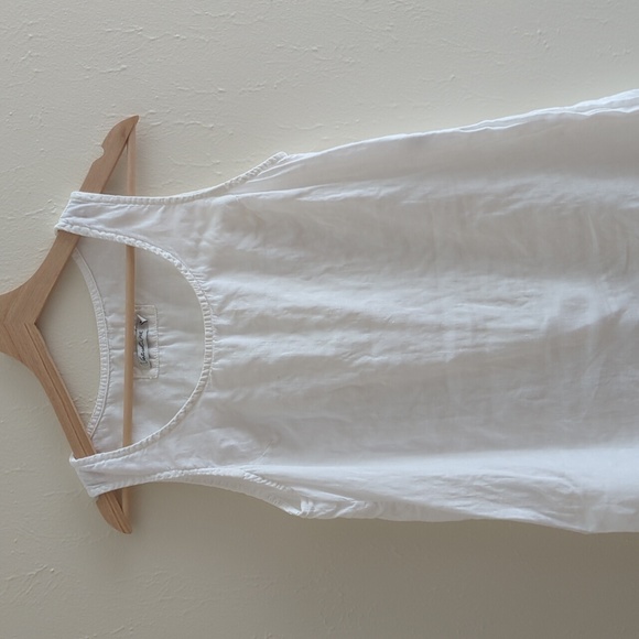 Natural Wave 100% Linen White Maxi Dress - Picture 2 of 7